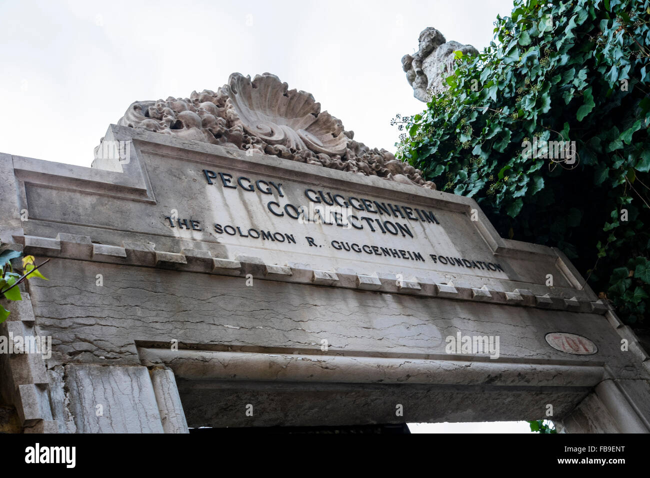 Peggy Guggenheim Collection, Venise Banque D'Images