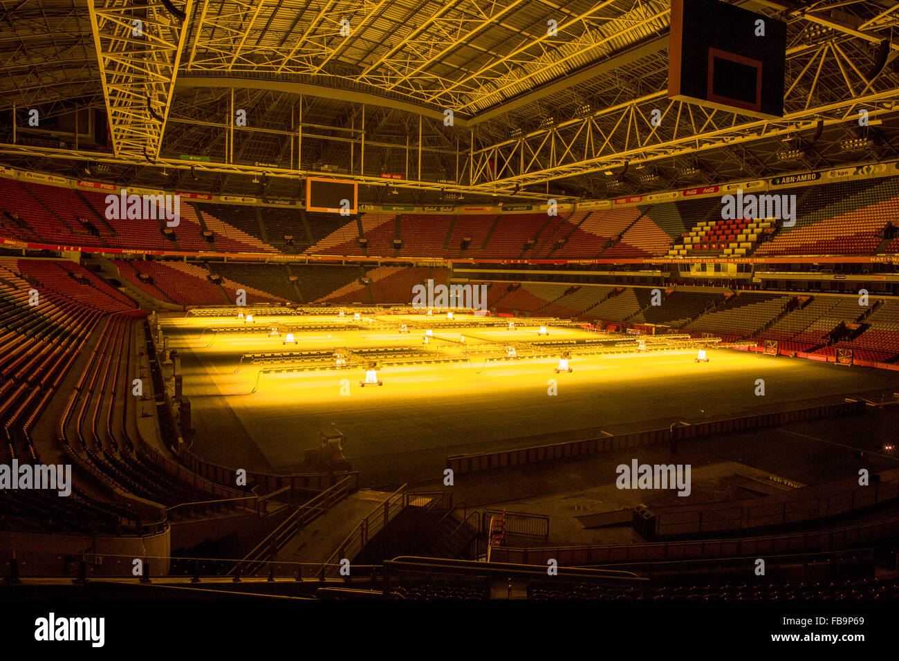 Arena à Amsterdam, l'accueil du stade de football de l'équipe néerlandaise Ajax Banque D'Images