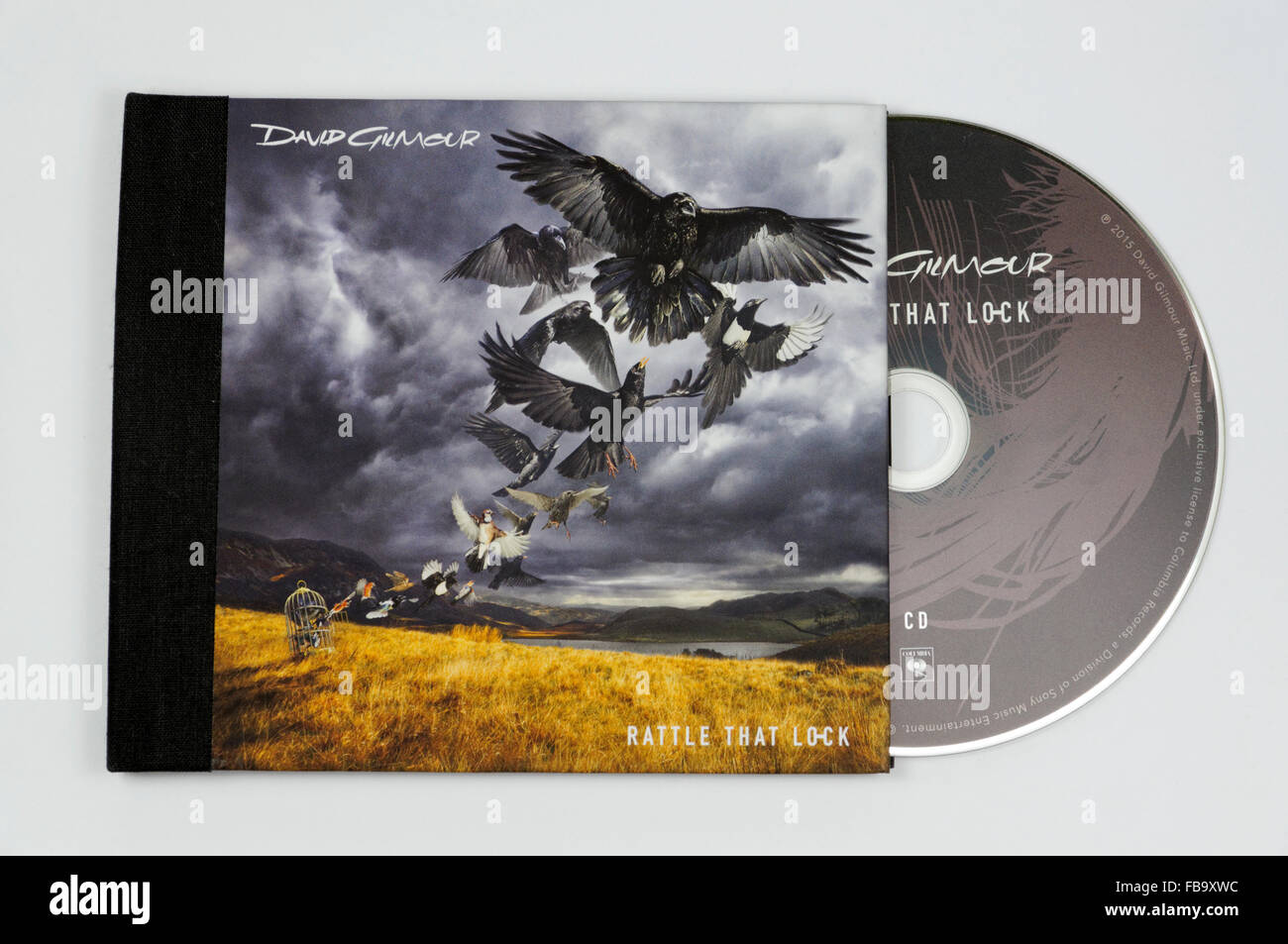 Dave Gilmour hochet qui Lock, CD. Banque D'Images