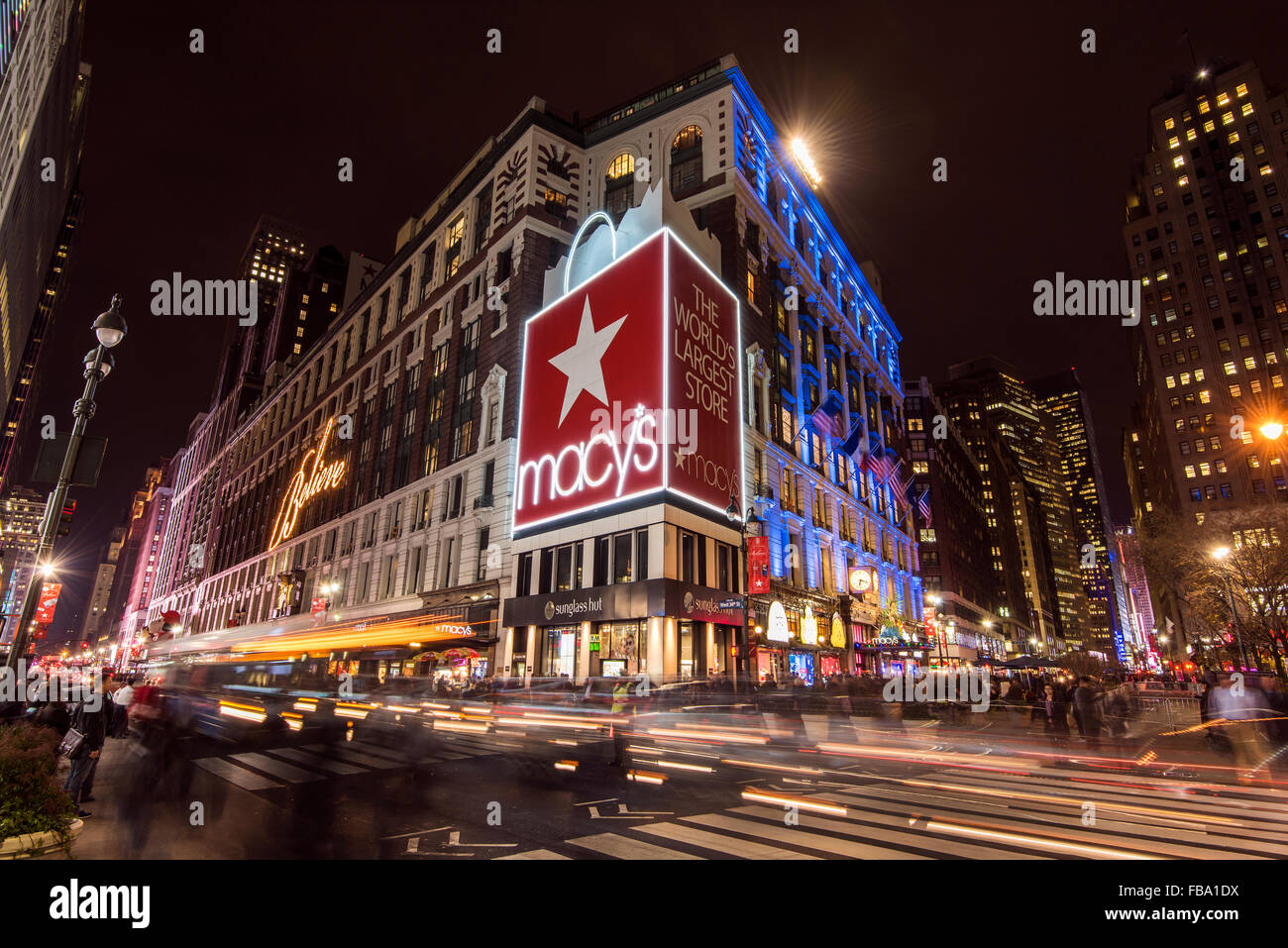 Du grand magasin Macy's, à Herald Square, Manhattan, New York, USA Banque D'Images