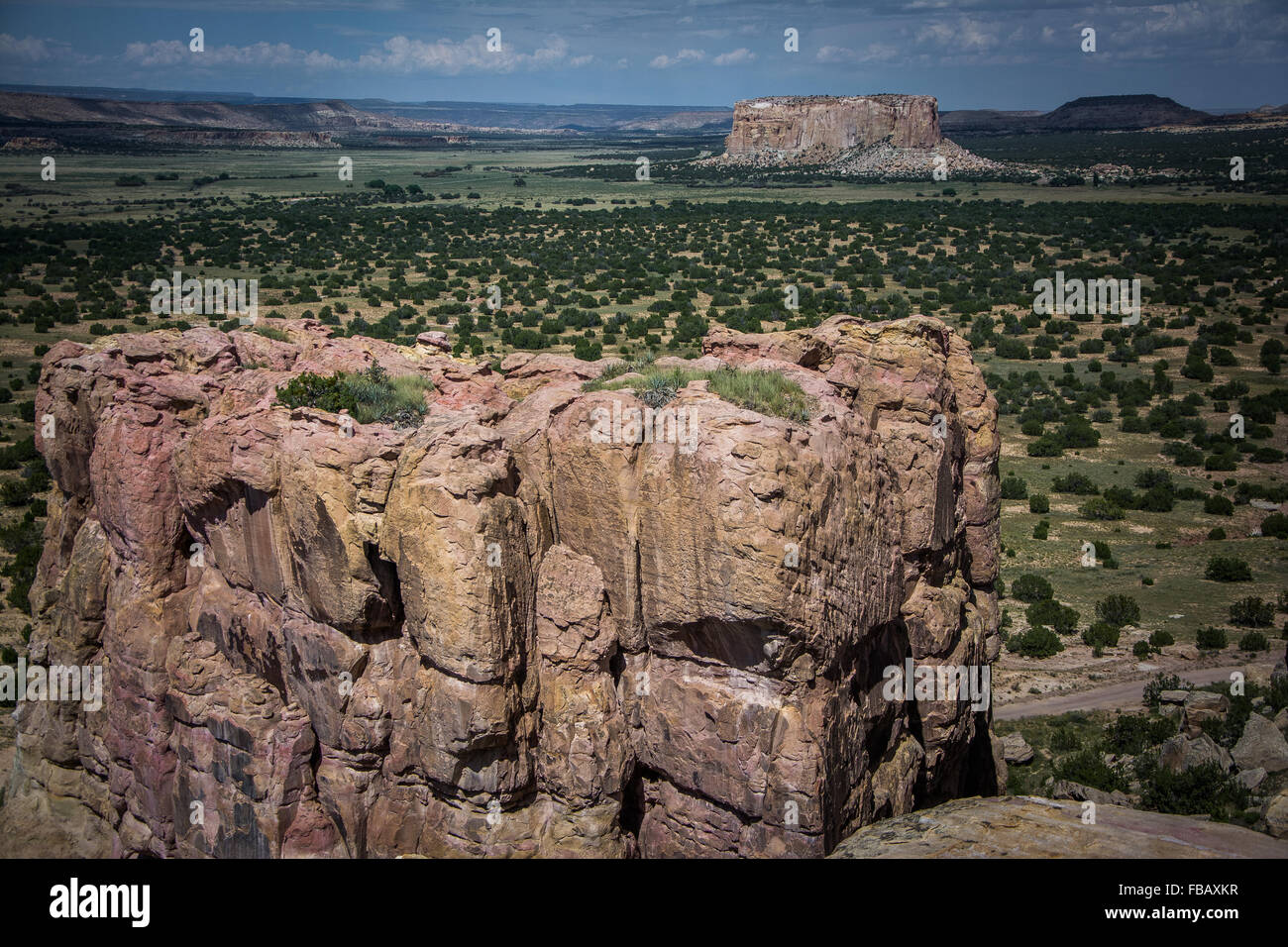 Vues de Sky City, Acoma Pueblo, New Mexico Banque D'Images