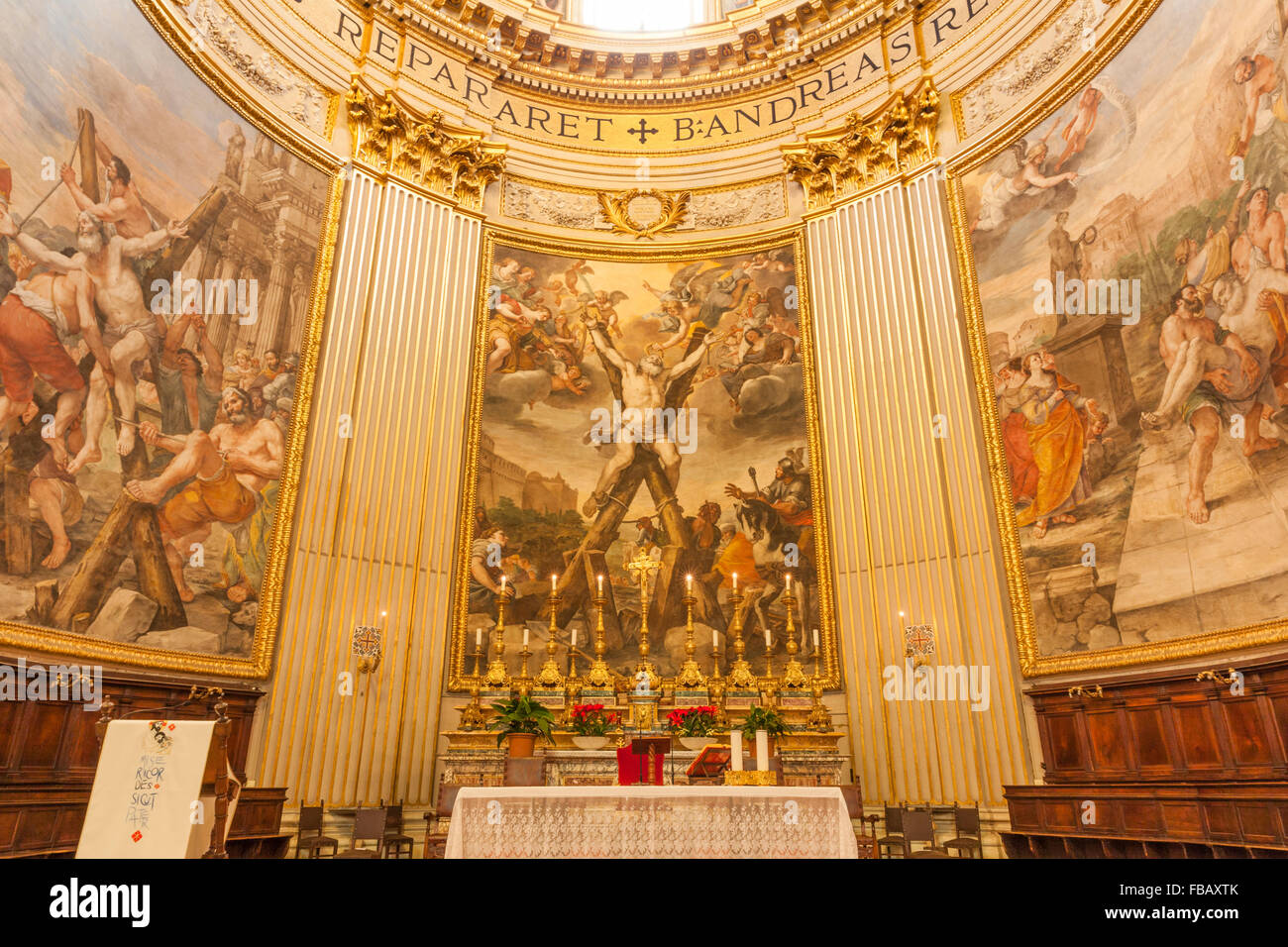 Basilique Sant'Andrea della Valle Banque D'Images