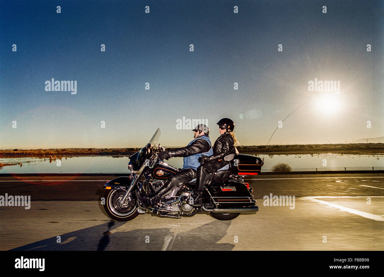 100e anniversaire de la moto harley davidson Banque de photographies et ...