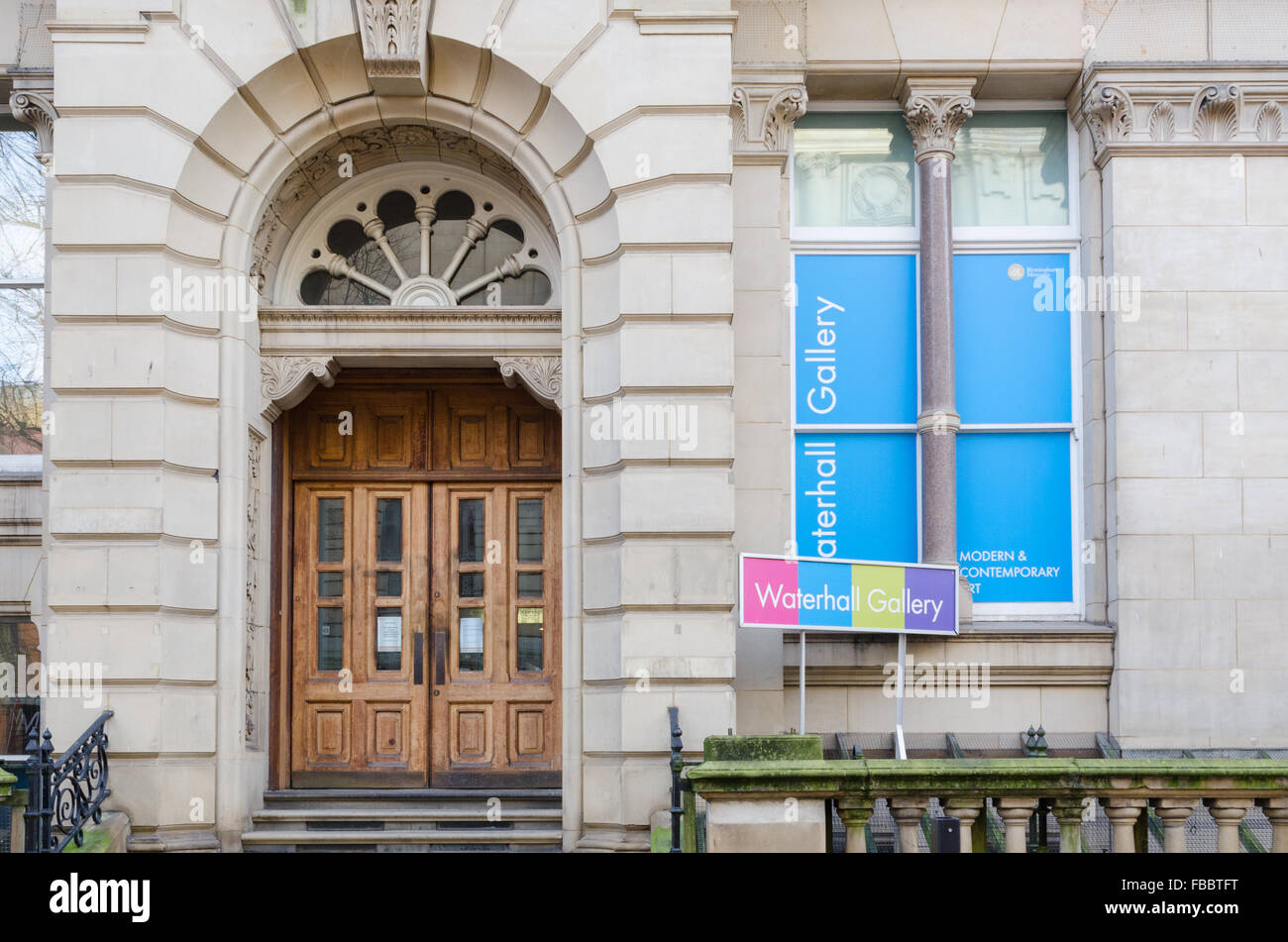 Le Waterhall Galerie à Birmingham Museum and Art Gallery Banque D'Images