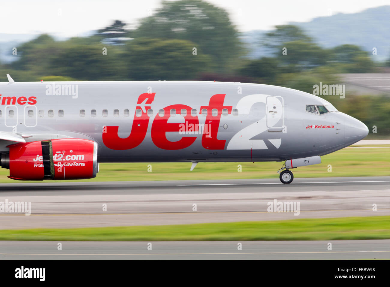 La compagnie aérienne Jet2 Low Cost Carrier Aircraft Banque D'Images