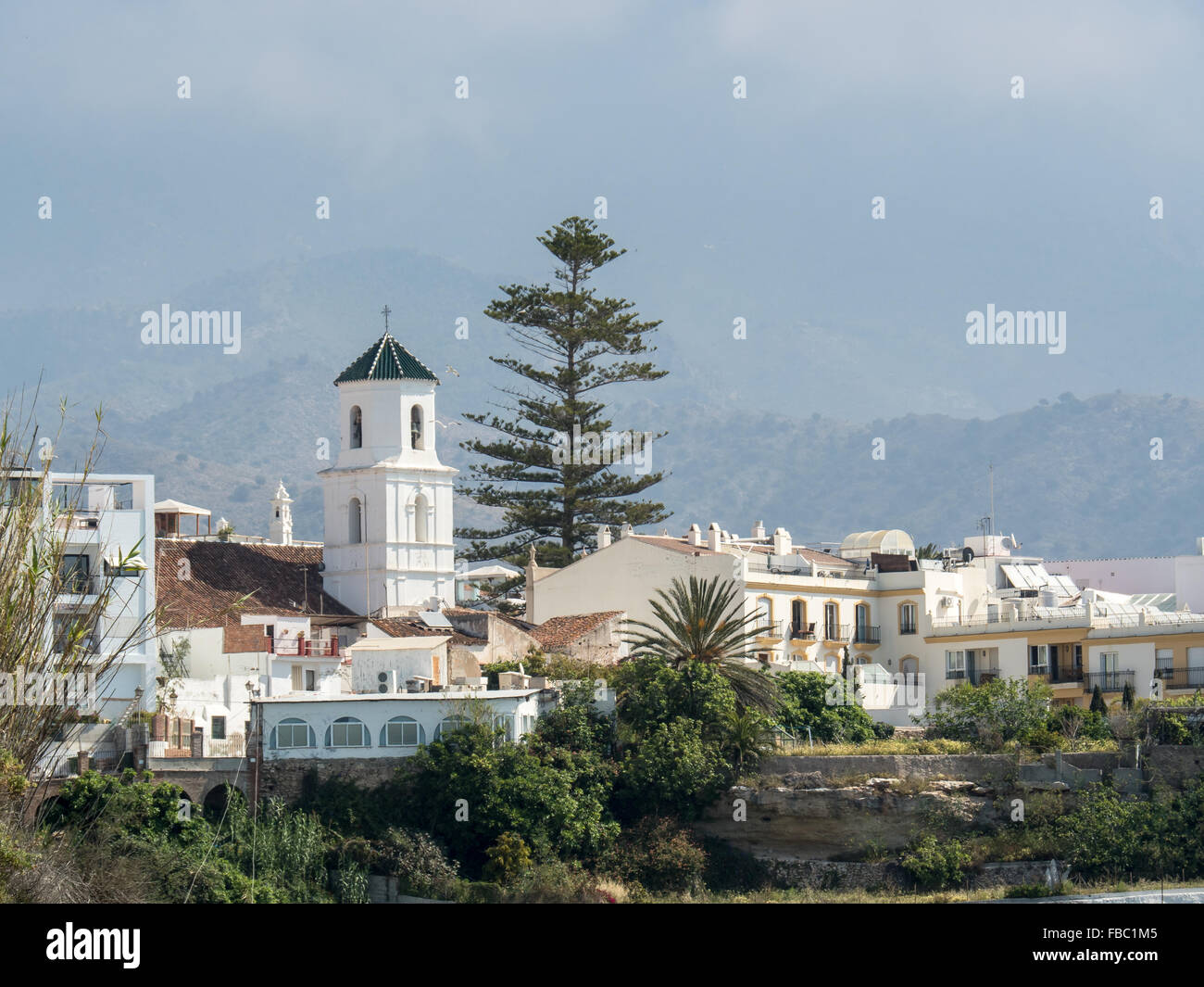 Nerja, Costa del Sol, Espagne, Banque D'Images