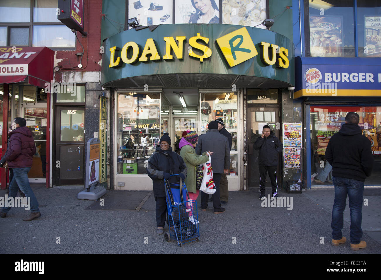 Magasin de jouet, Spanish Harlem, New York City. Banque D'Images