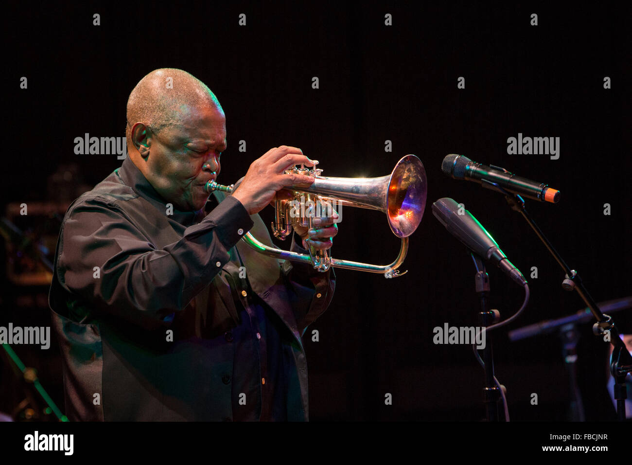 Hugh Masekela à SFJAZZ Center Banque D'Images