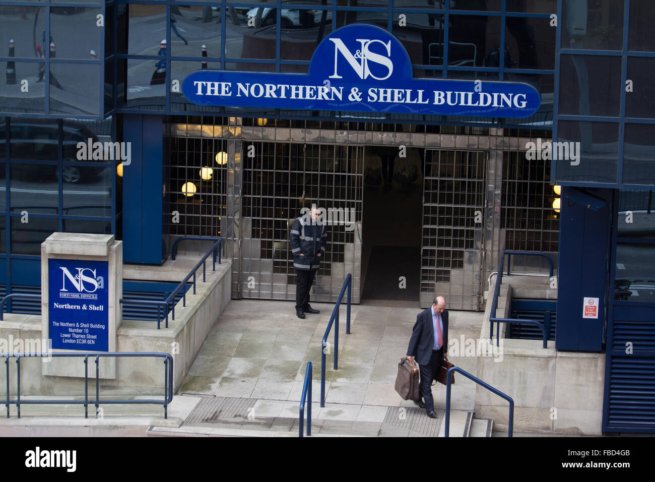 Et Du Nord Bâtiment Shell, siège de l'éditeur du Daily Star, Daily Express, nouvelle, Sunday Express, et Star Magazine à Londres Banque D'Images