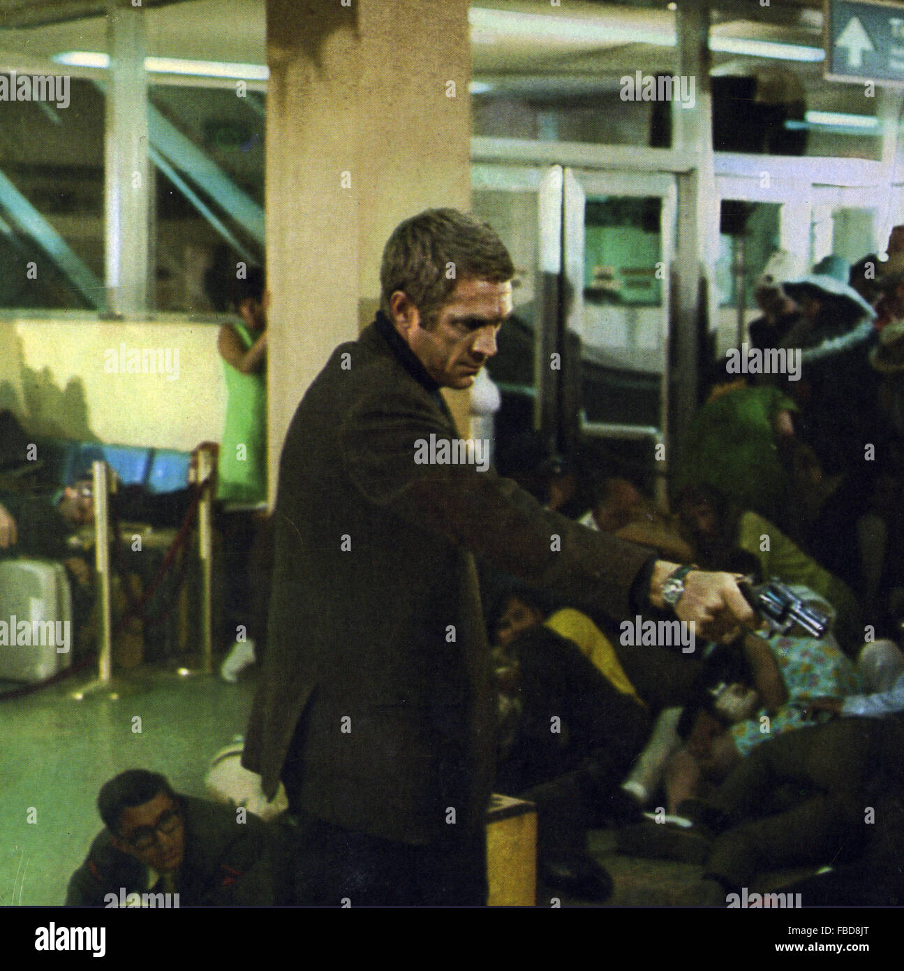 Bullitt - Steve McQueen - réalisé par Peter Yates - 1968 Banque D'Images