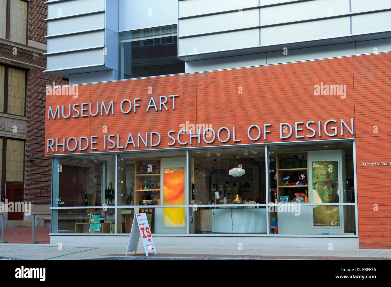 School of Design & Museum of Art, Providence, Rhode Island, USA Banque D'Images