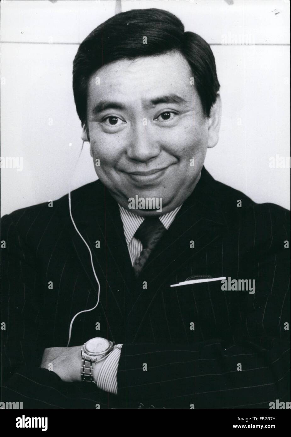 1967 - Yohei Kono, chef de la Shinju Club, un nouveau mouvement conservateur. © Keystone Photos USA/ZUMAPRESS.com/Alamy Live News Banque D'Images