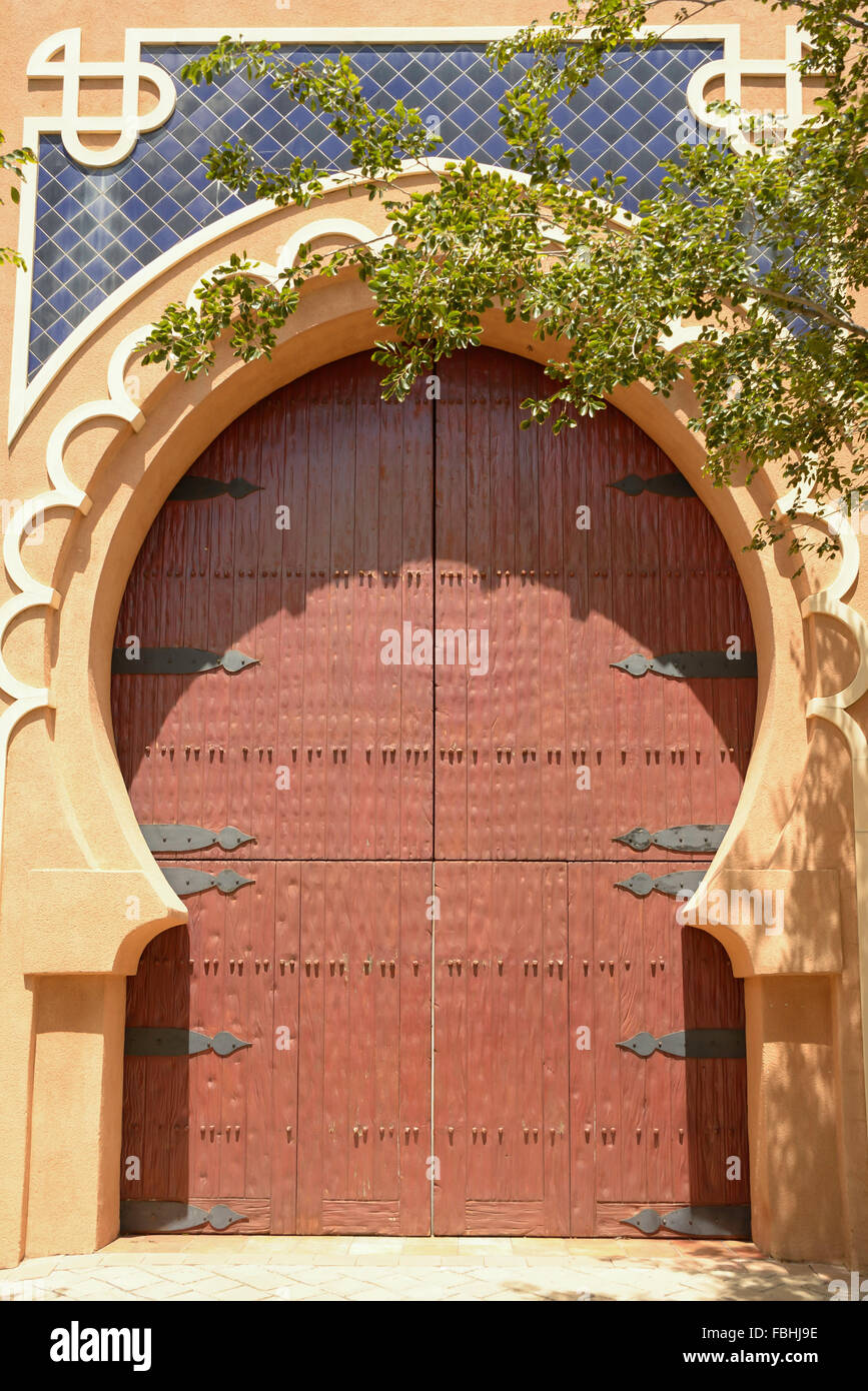 Portail marocain à Emerald Resort & Casino, Vanderbijlpark, Emfuleni municipalité, province de Gauteng, Afrique du Sud Banque D'Images