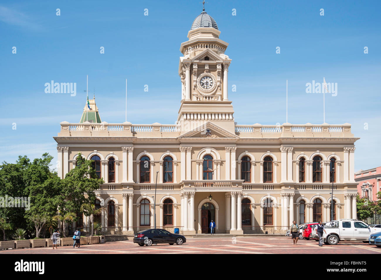 L'hôtel de ville, place du marché, Port Elizabeth Nelson Mandela Bay, municipalité, province orientale du Cap, Afrique du Sud Banque D'Images