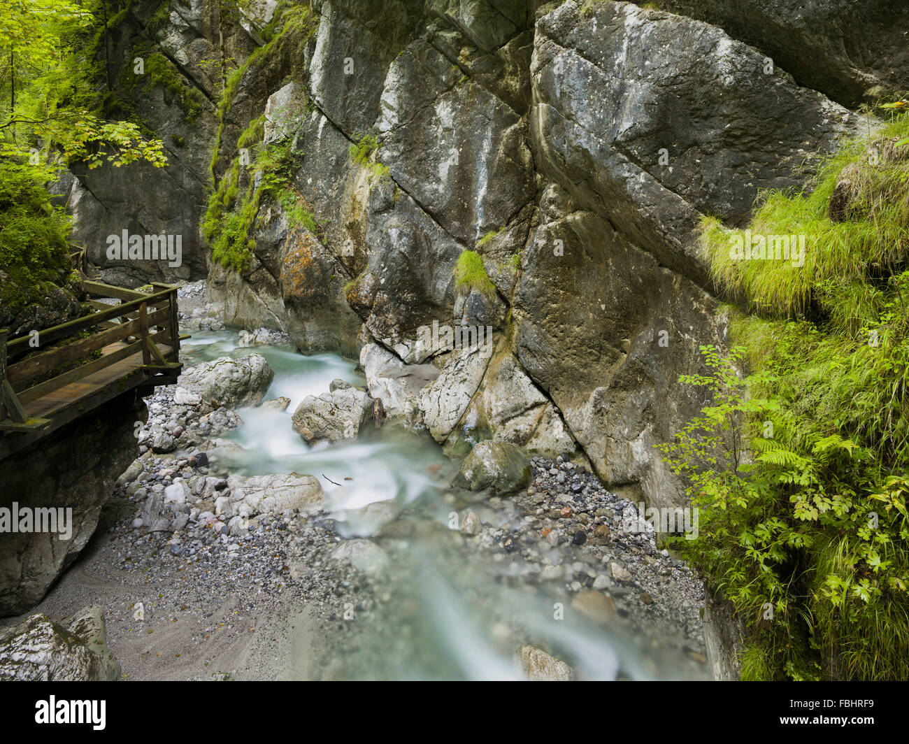 Seisenbergklamm, Weißbach près de Lofer, Salzbourg, Autriche Banque D'Images