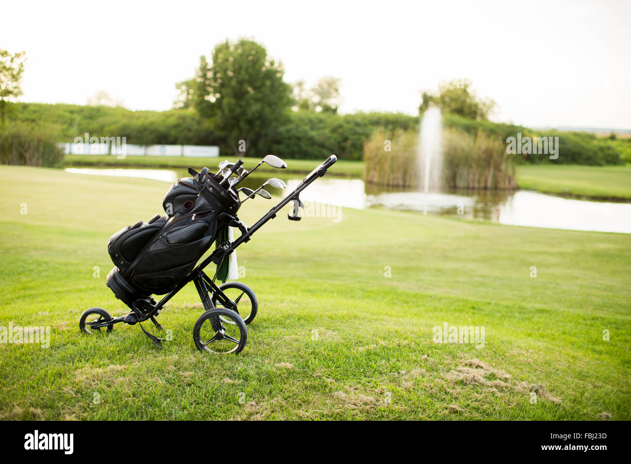 Équipement de golf Banque D'Images