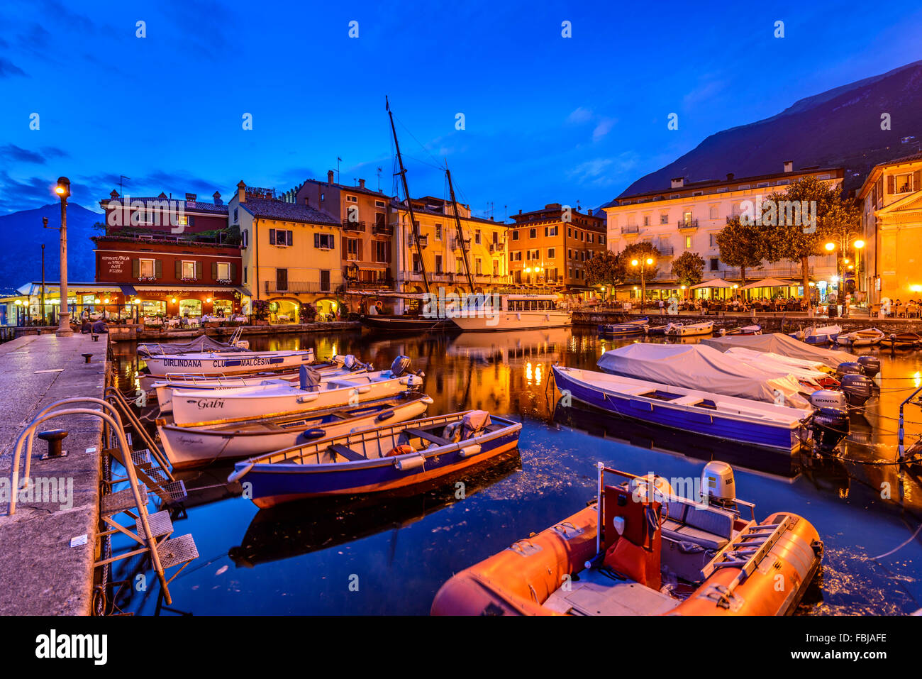 Lac de garde malcesine - France