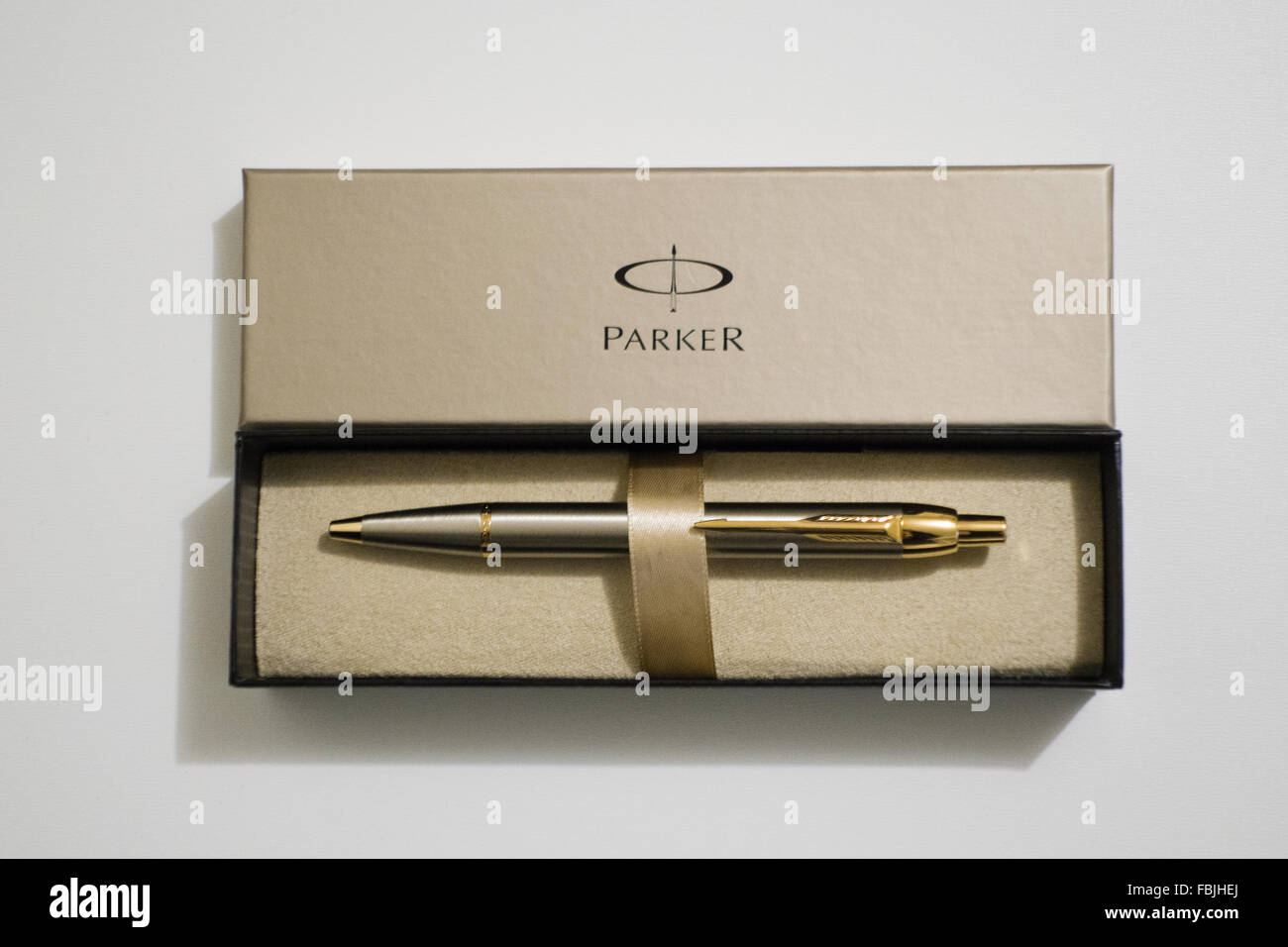 Stylo-bille stylo Parker Banque D'Images