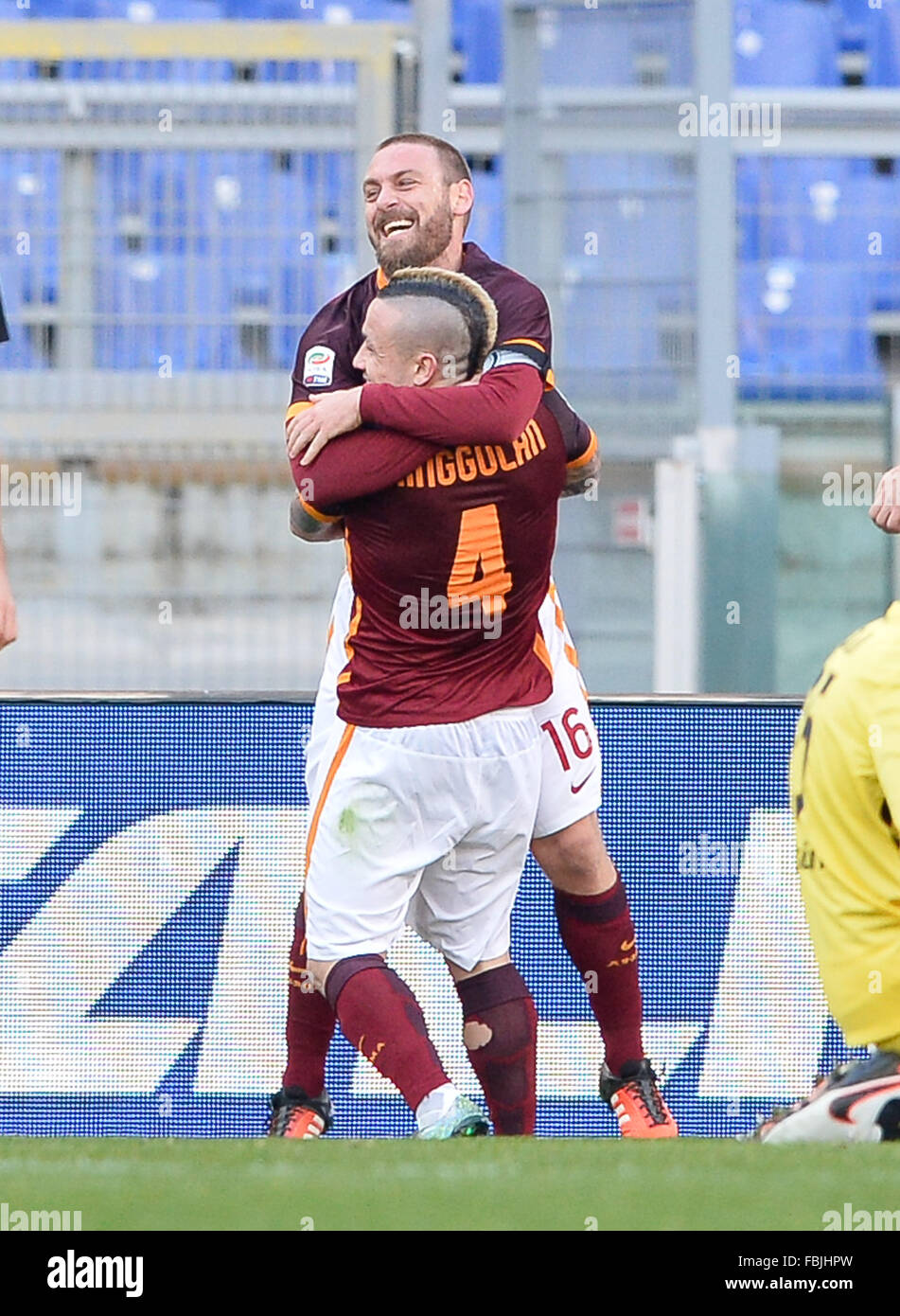 As Roma Serie A italienne Banque D'Images