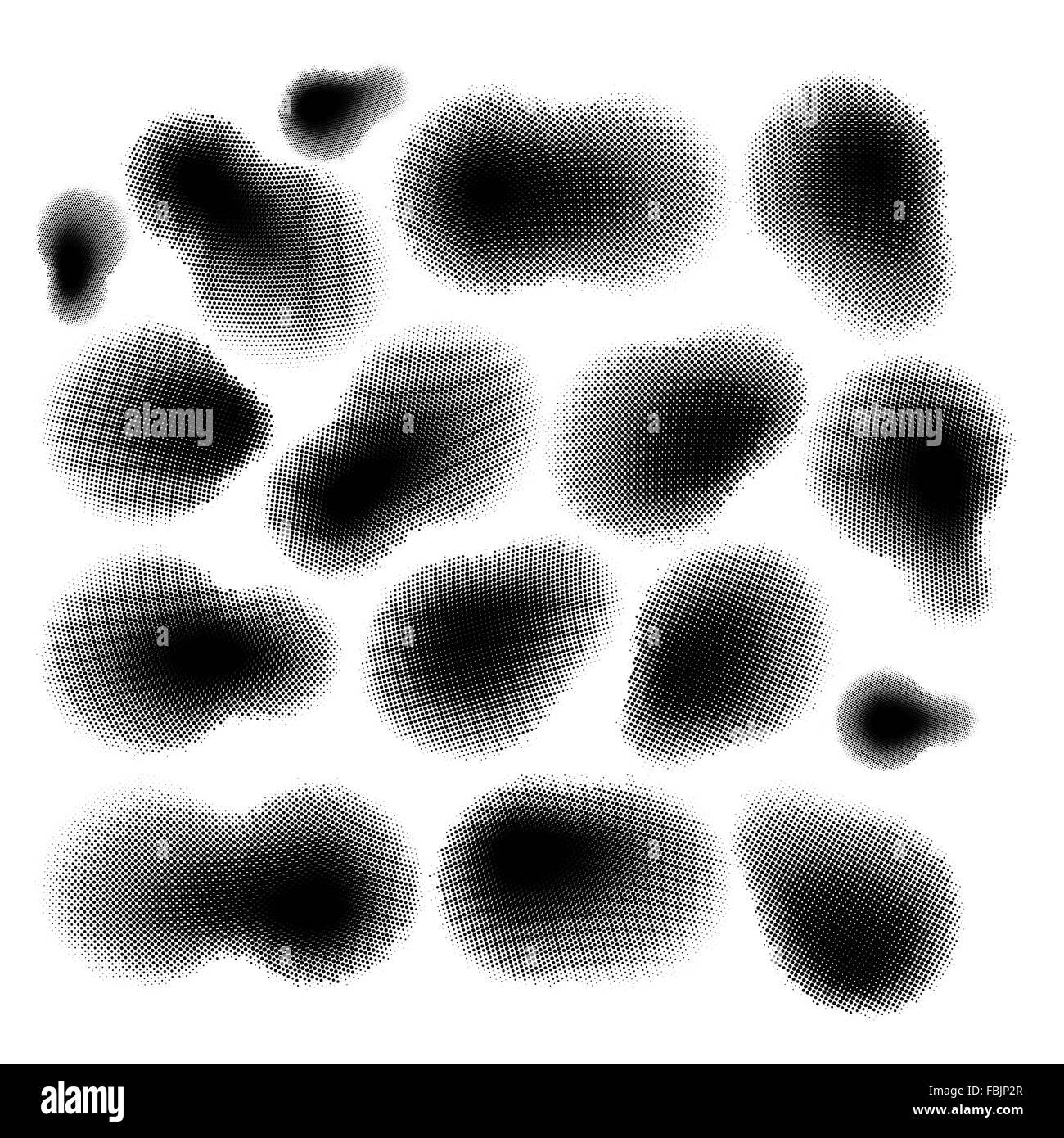 Résumé de la conception de demi-teintes. EPS 10 Illustration de Vecteur