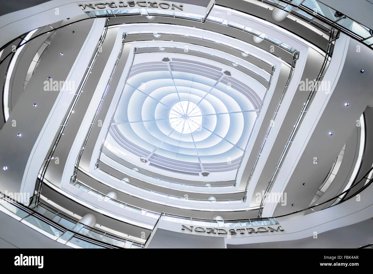 Westfield Shopping Mall, San Francisco Banque D'Images