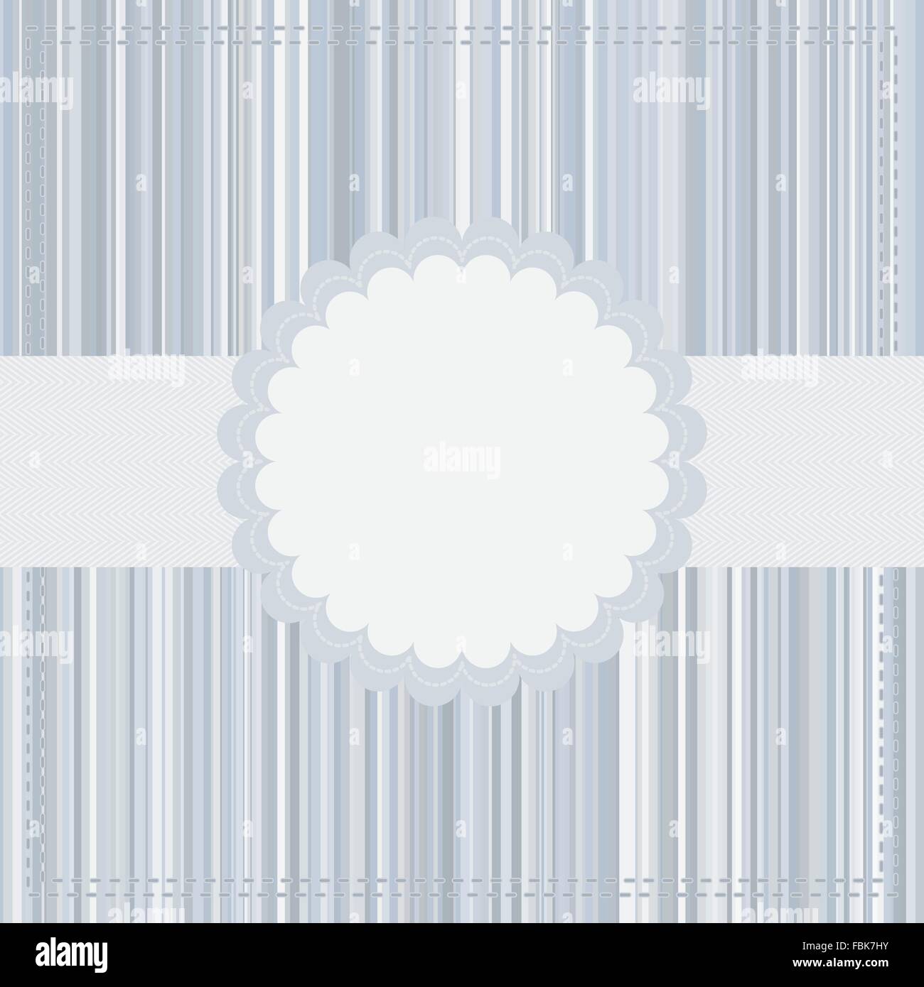 La conception du châssis du modèle de carte de vœux. EPS 8 Illustration de Vecteur