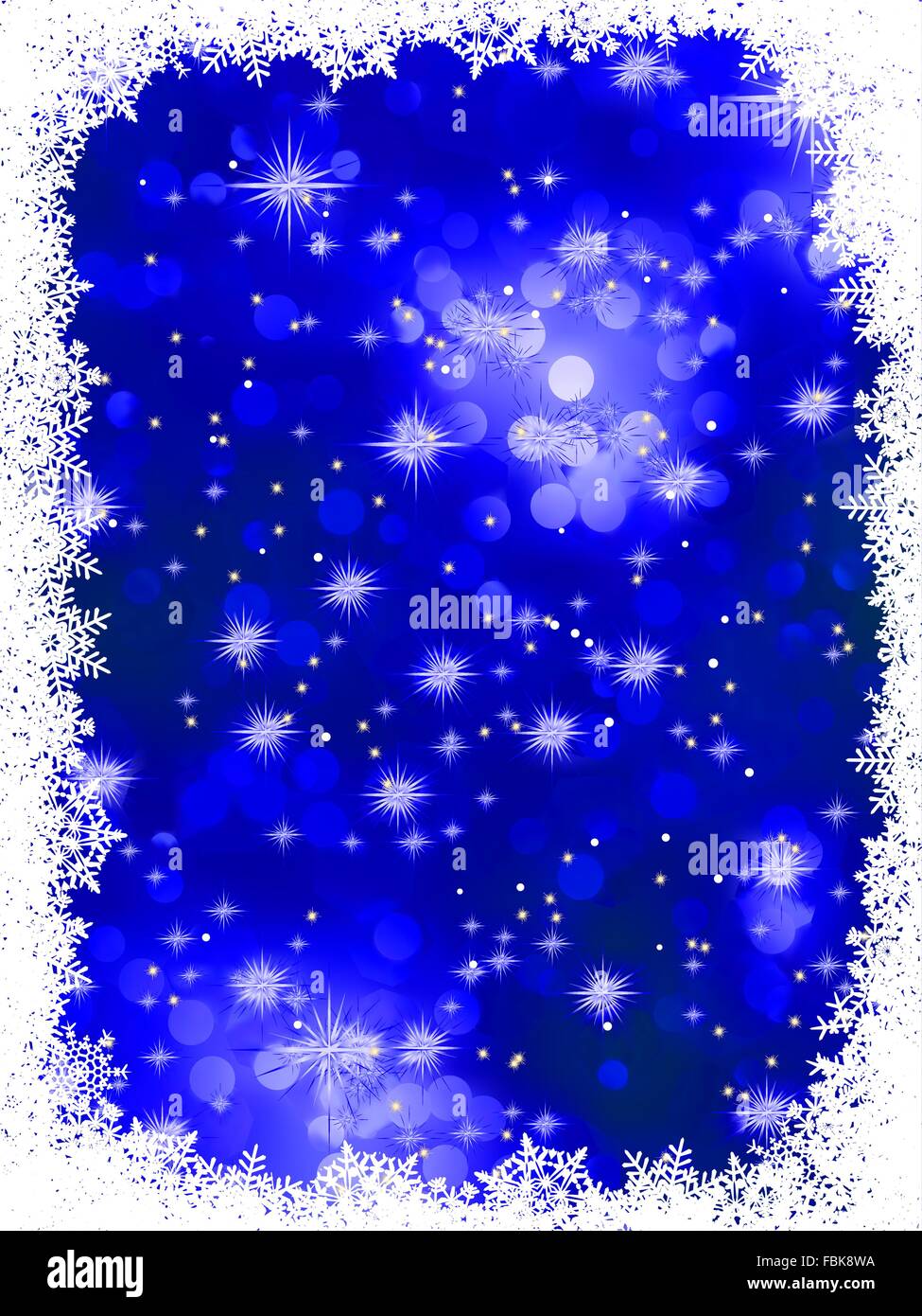 Grunge bleu fond de noël. EPS 8 Illustration de Vecteur
