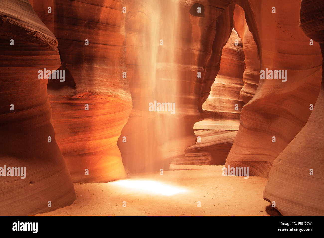 Upper Antelope Canyon, Page, Arizona Banque D'Images