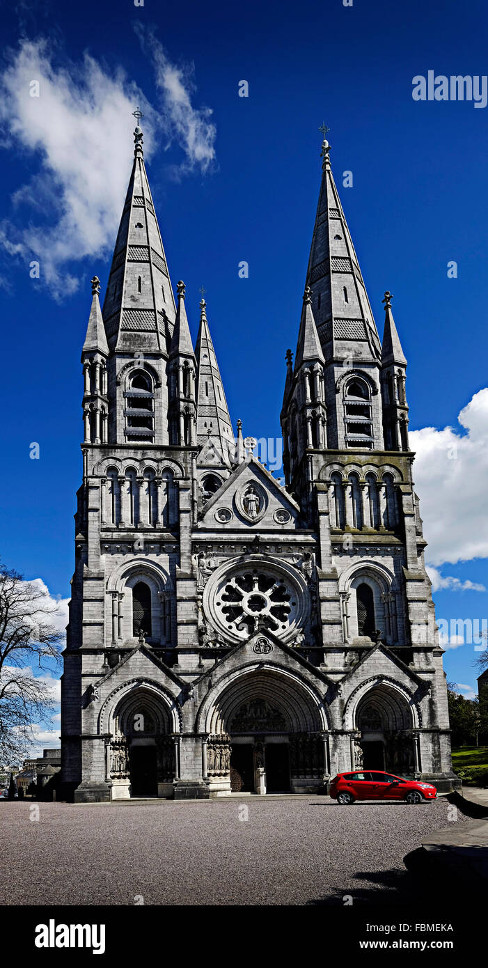 Saint Finbarre's Church of Ireland Cathedral dans la ville de Cork en Irlande. Banque D'Images