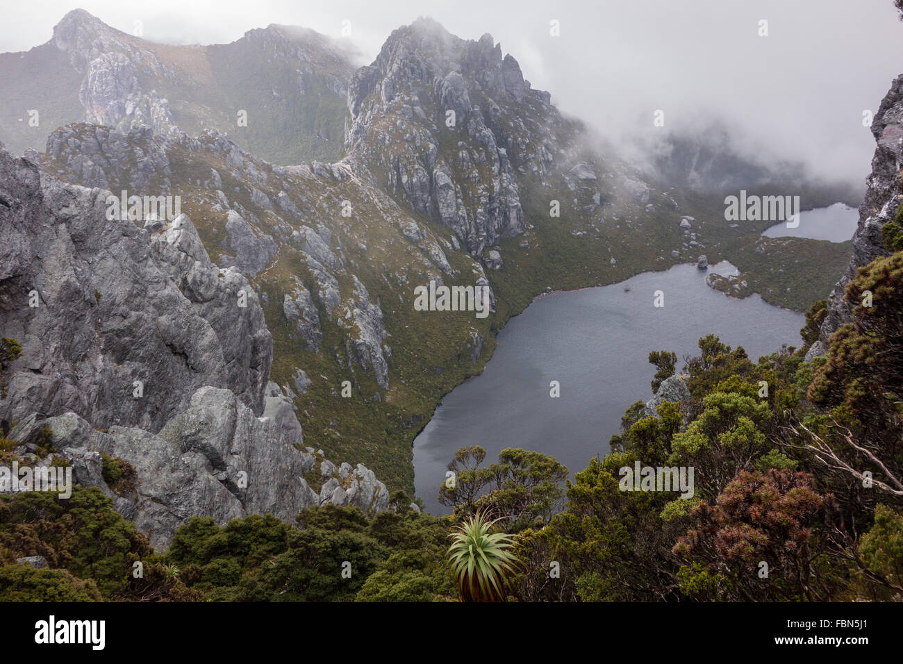 Lacs et montagnes de l'Ouest, plage d'Arthur Banque D'Images