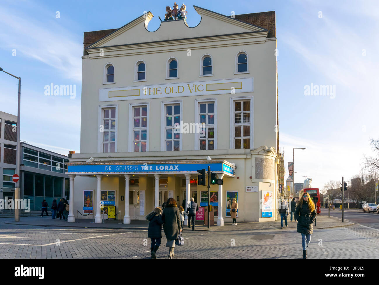 Le Old Vic Theatre de la Coupe, Waterloo, London. Banque D'Images