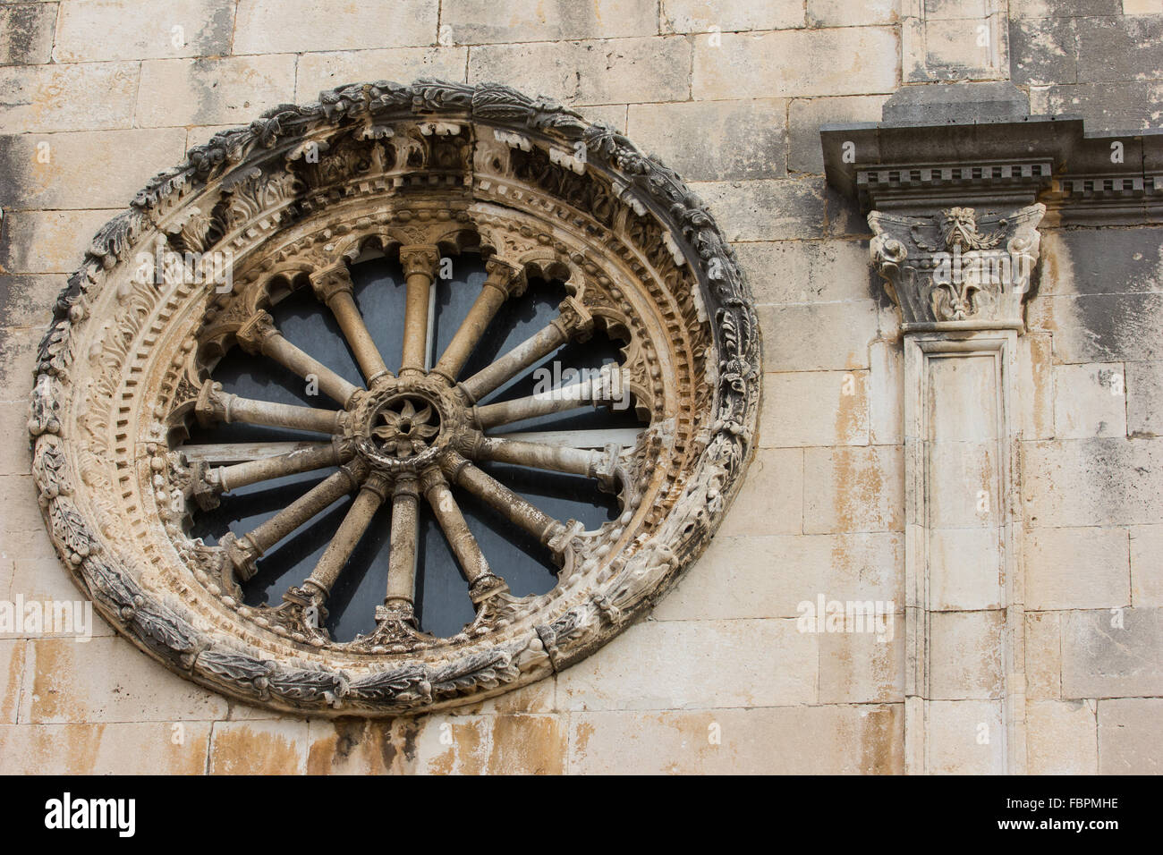 Dubrovnik est une ville du sud de l'Espagne face à la mer Adriatique. Il est connu pour son Old Town Banque D'Images