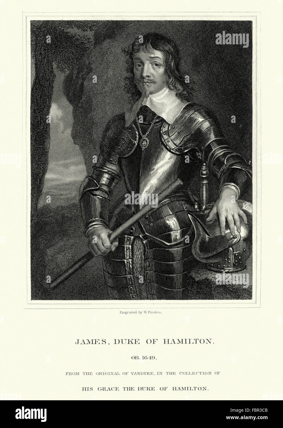 James Hamilton, 1er duc de Hamilton 1606 à 1649 un noble écossais et influent leader politique et militaire au cours de la T Banque D'Images