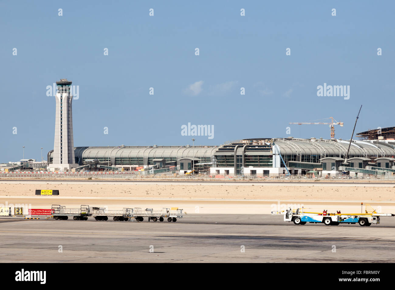 Nouvelles l'Aéroport International de Muscat Banque D'Images