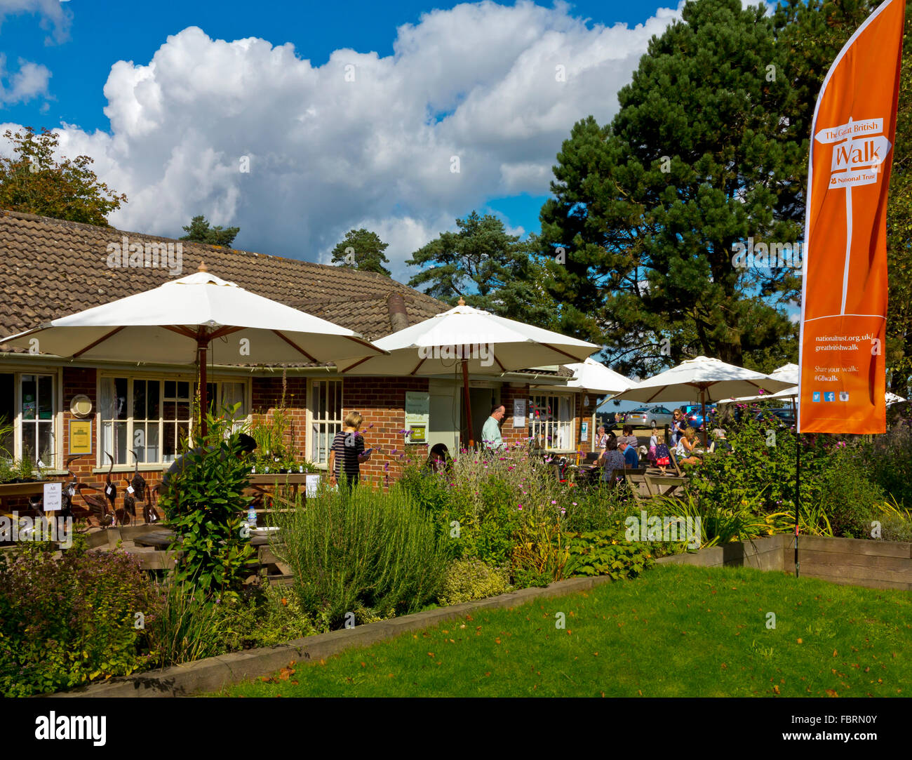 Devils punch bowl cafe hindhead Banque de photographies et d’images à