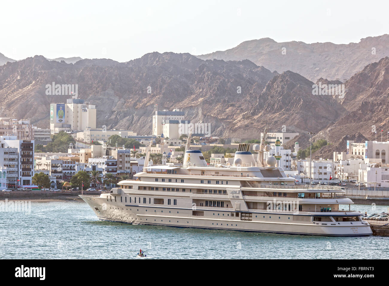 Location de le Sultan Qaboos à Muttrah, Oman Banque D'Images