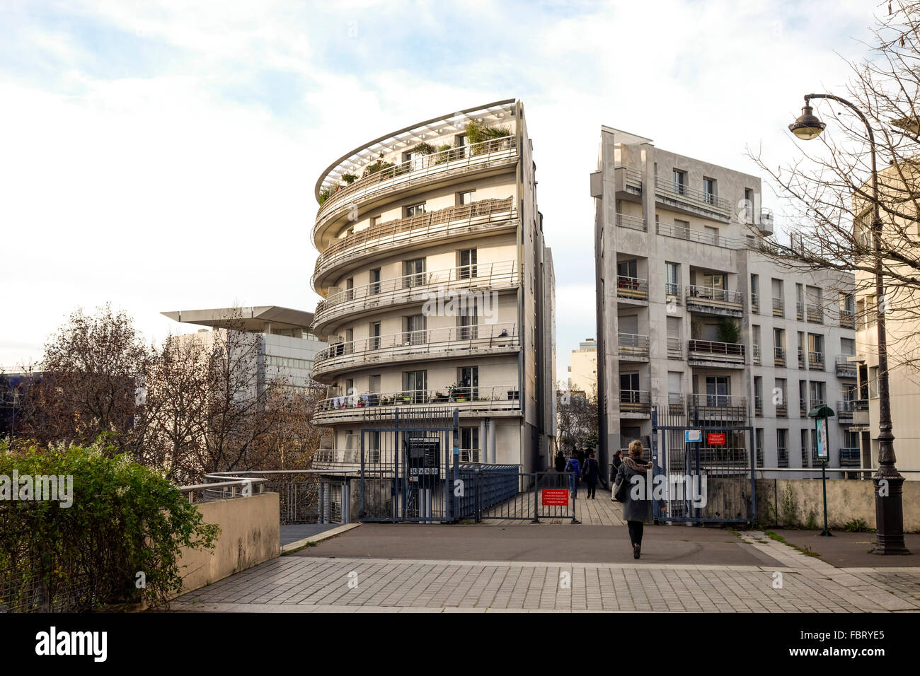 La promenade plantée, Parisian Ligne haute, parc linéaire élevé, construit au-dessus de chemins obsolètes, Paris, France Banque D'Images