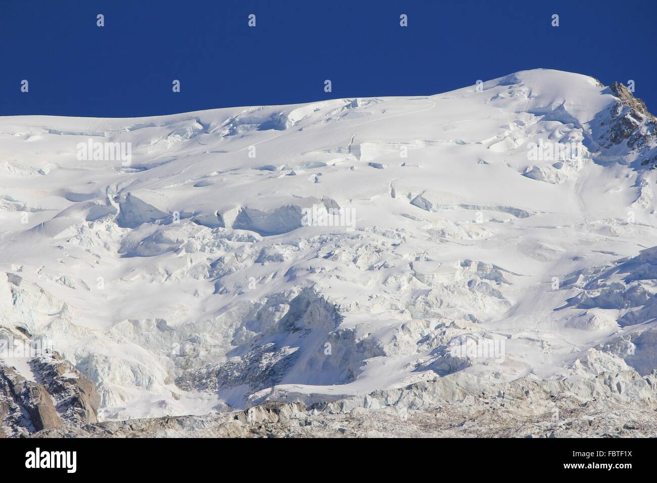 Massif du Mont-blanc Banque D'Images