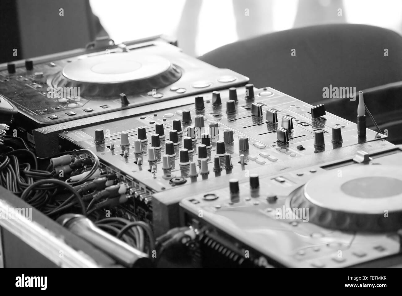 Disc Jockey conseil Banque D'Images