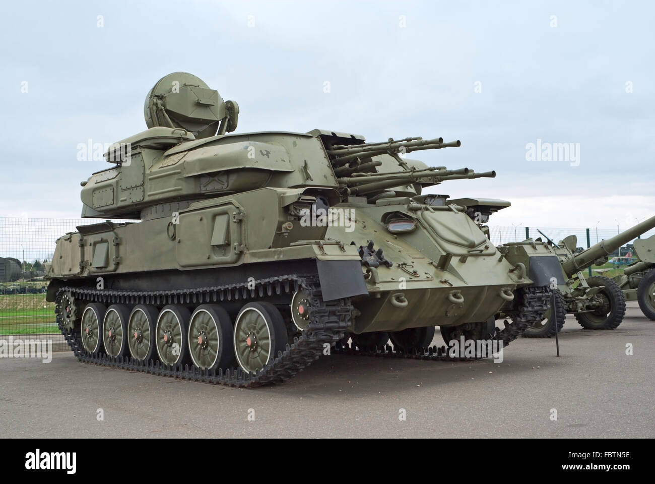 ZSU-23-4 Shilka Banque D'Images