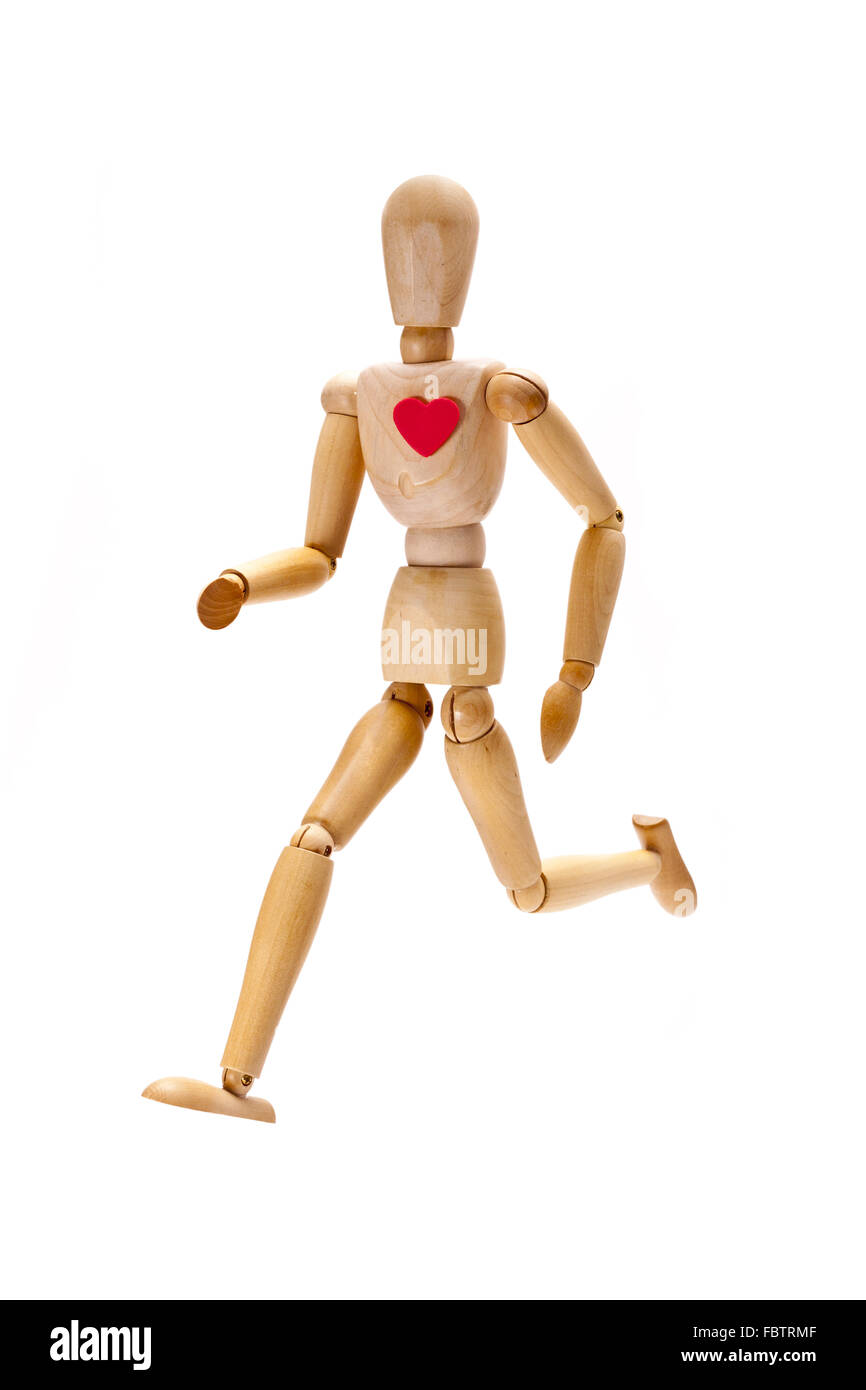 Coeur en santé. Banque D'Images