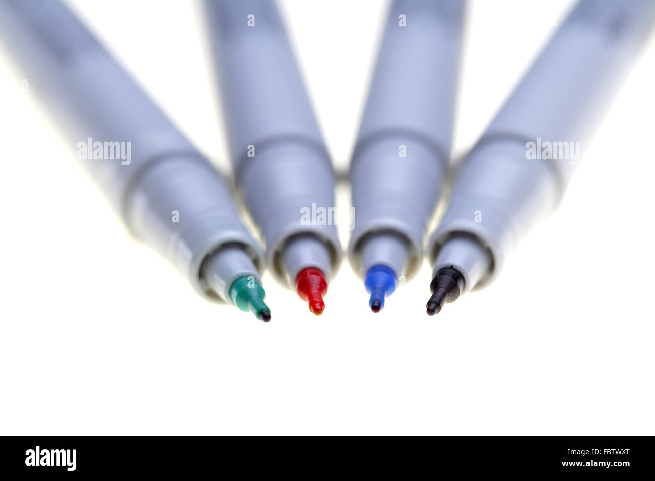 stylo couleur Banque D'Images
