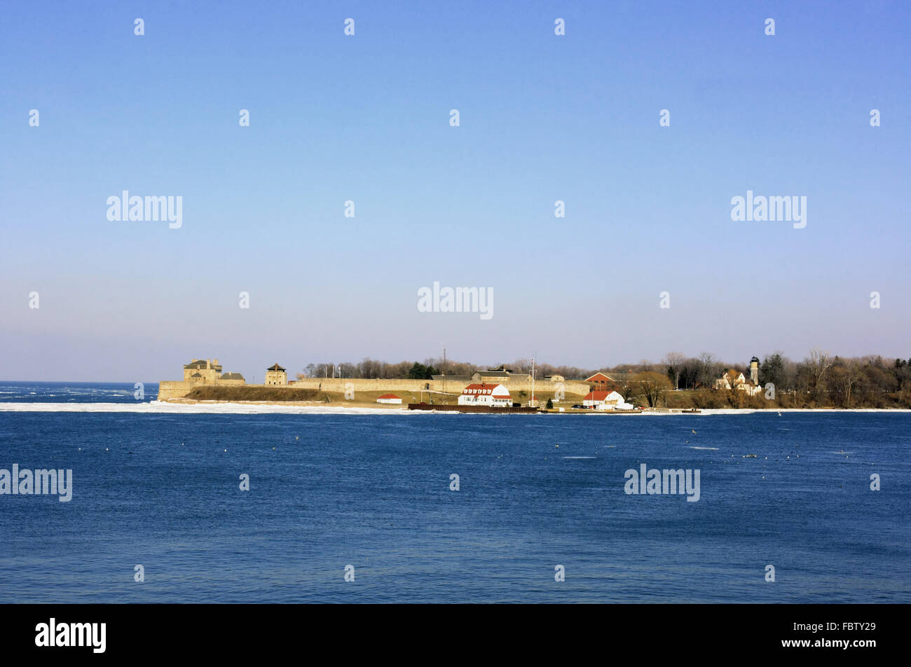 Fort Niagara - USA. Banque D'Images
