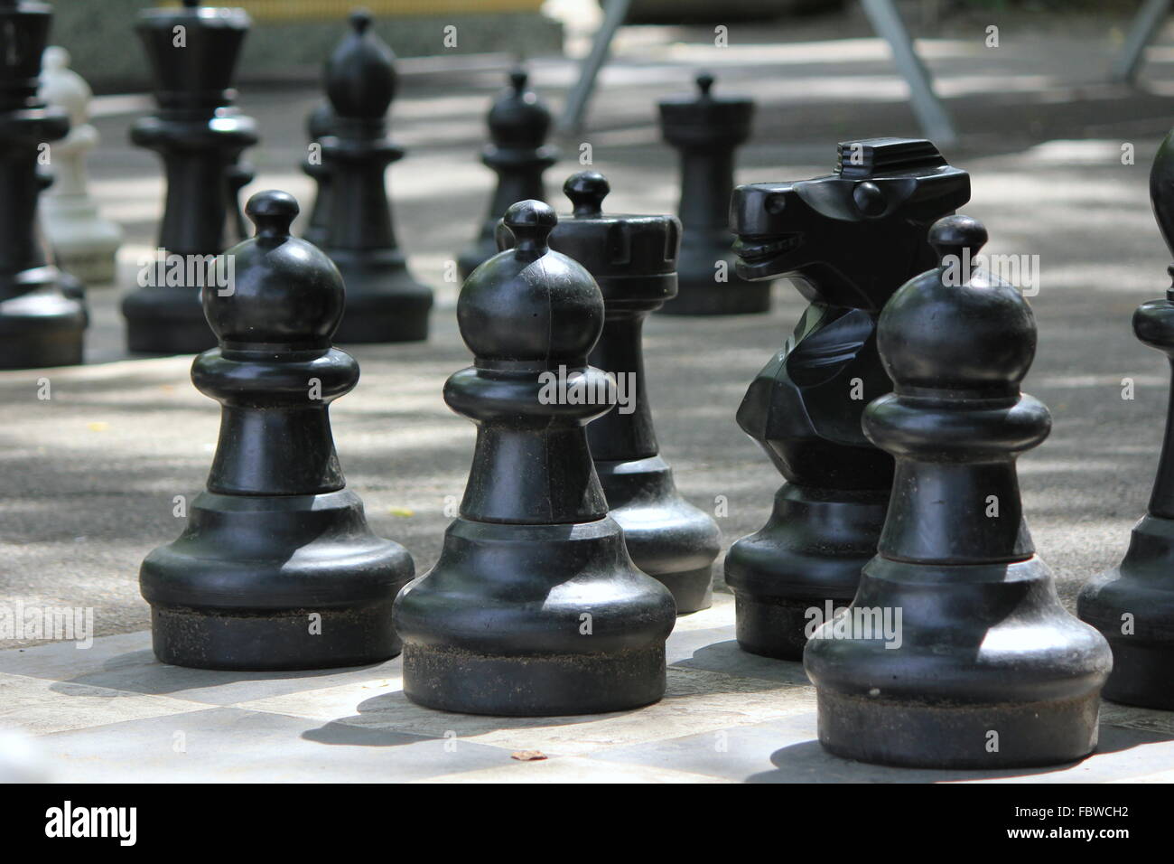 échec et mat Banque D'Images