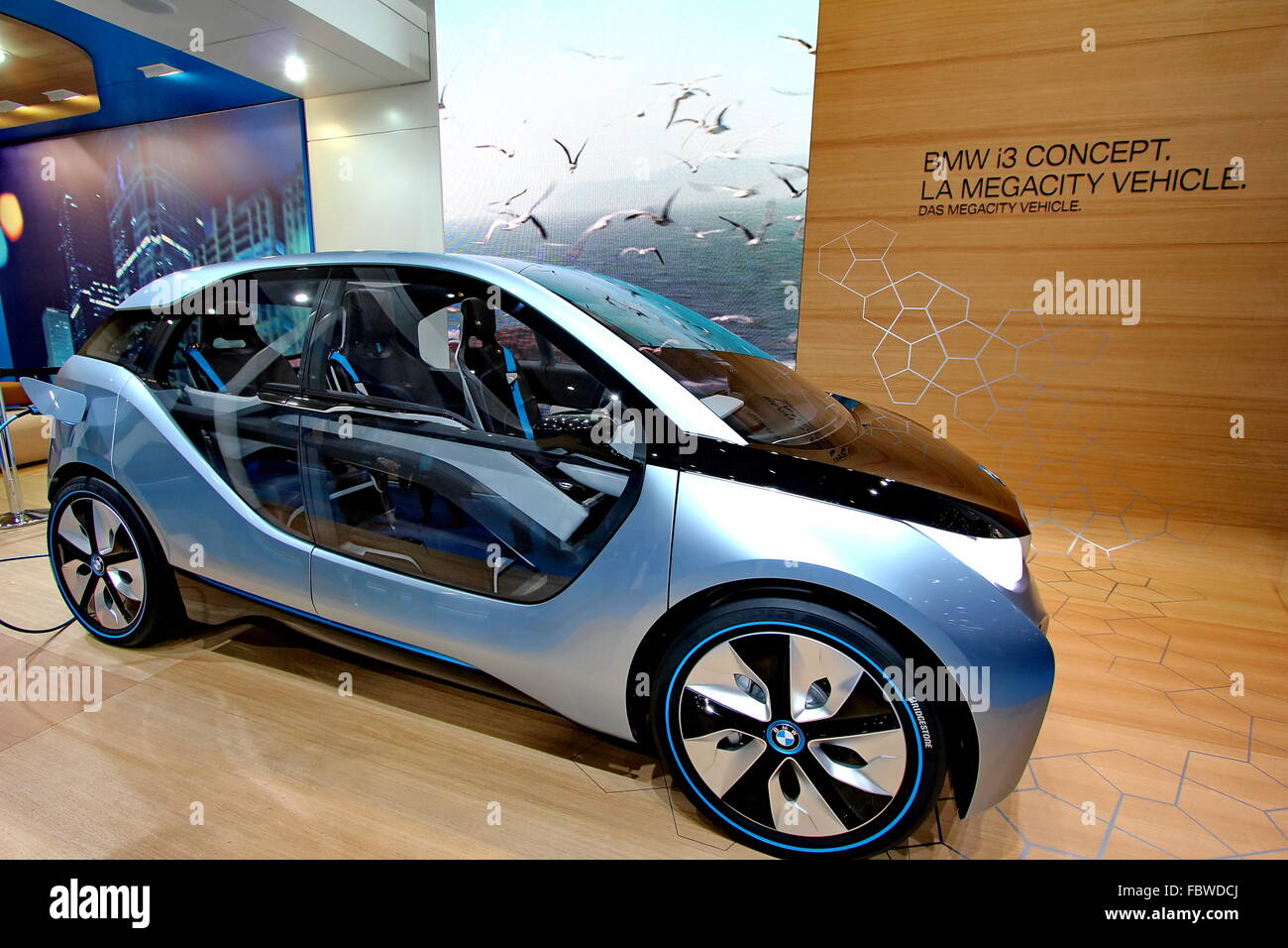 BMW i3 Concept car Banque D'Images
