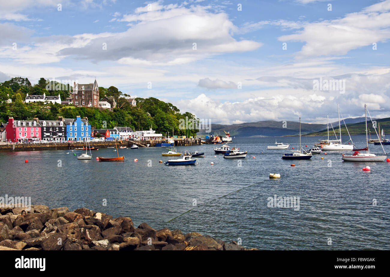 Ecosse - Isle of Mull - Tobermory Banque D'Images