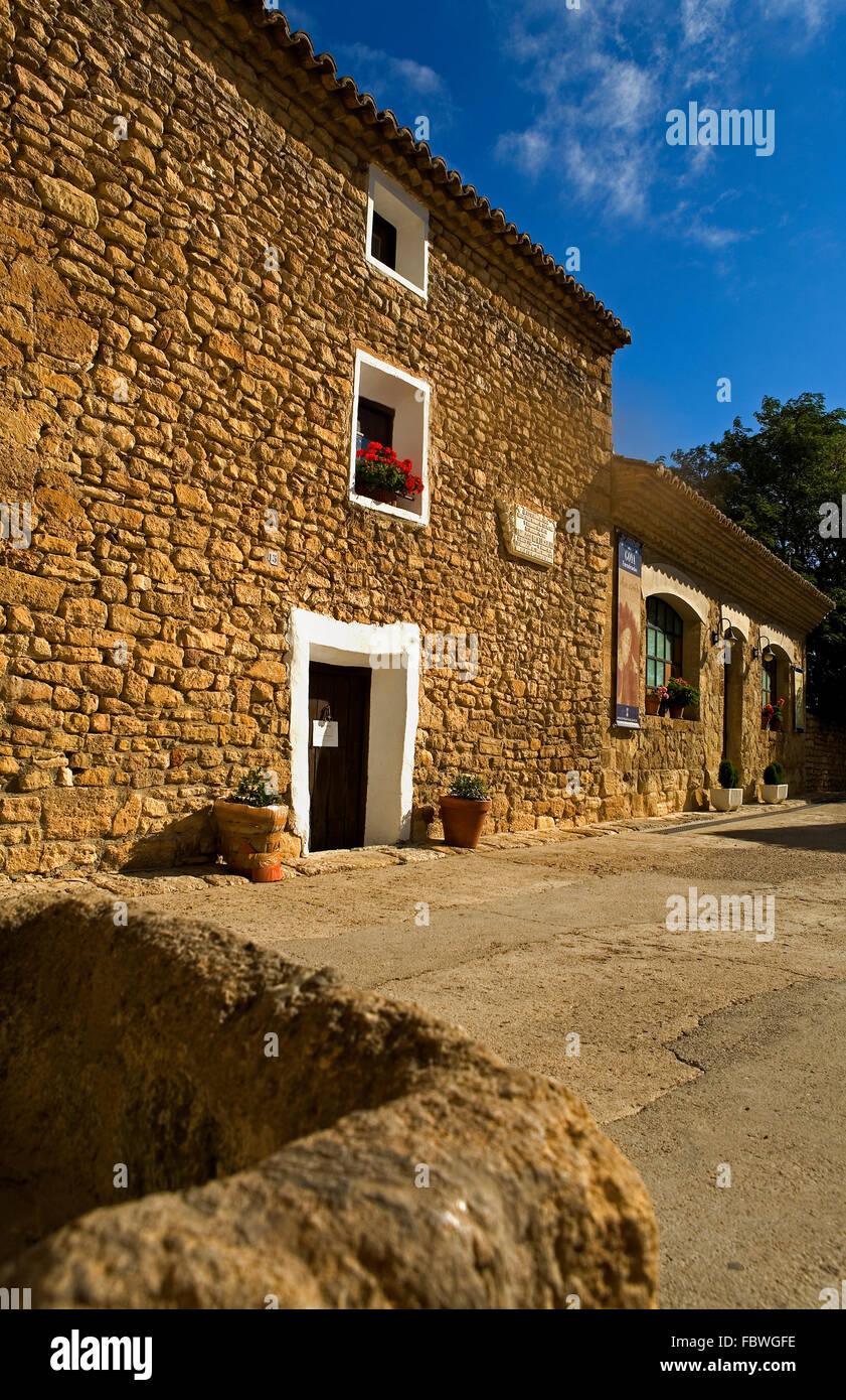 Espagne, province de Saragosse,Fuendetodos : La maison où Francisco de Goya est né Banque D'Images