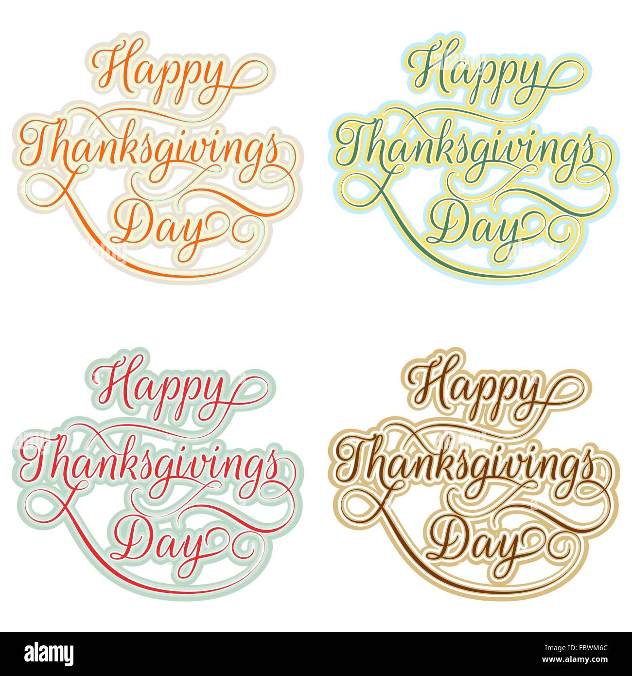 L'action de grâce jour vintage. EPS 10 Illustration de Vecteur