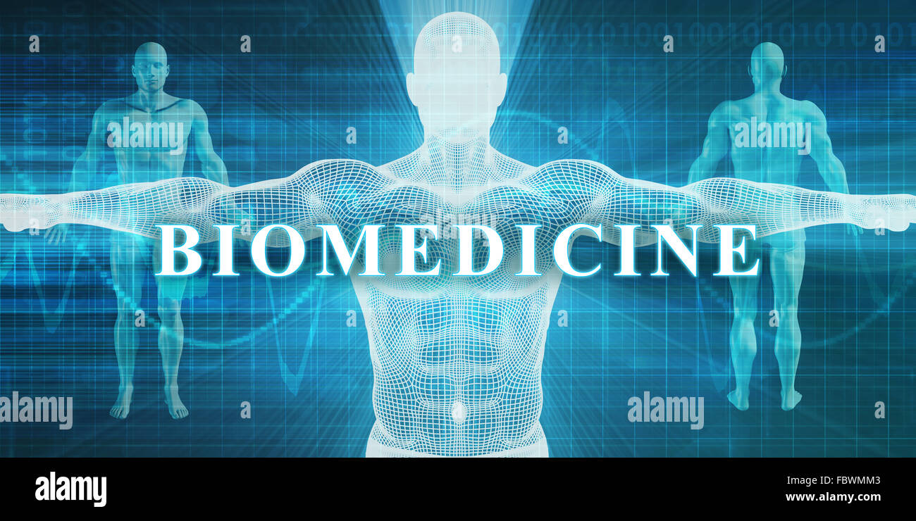 La biomédecine en un champ de spécialité médicale ou d'un département Banque D'Images