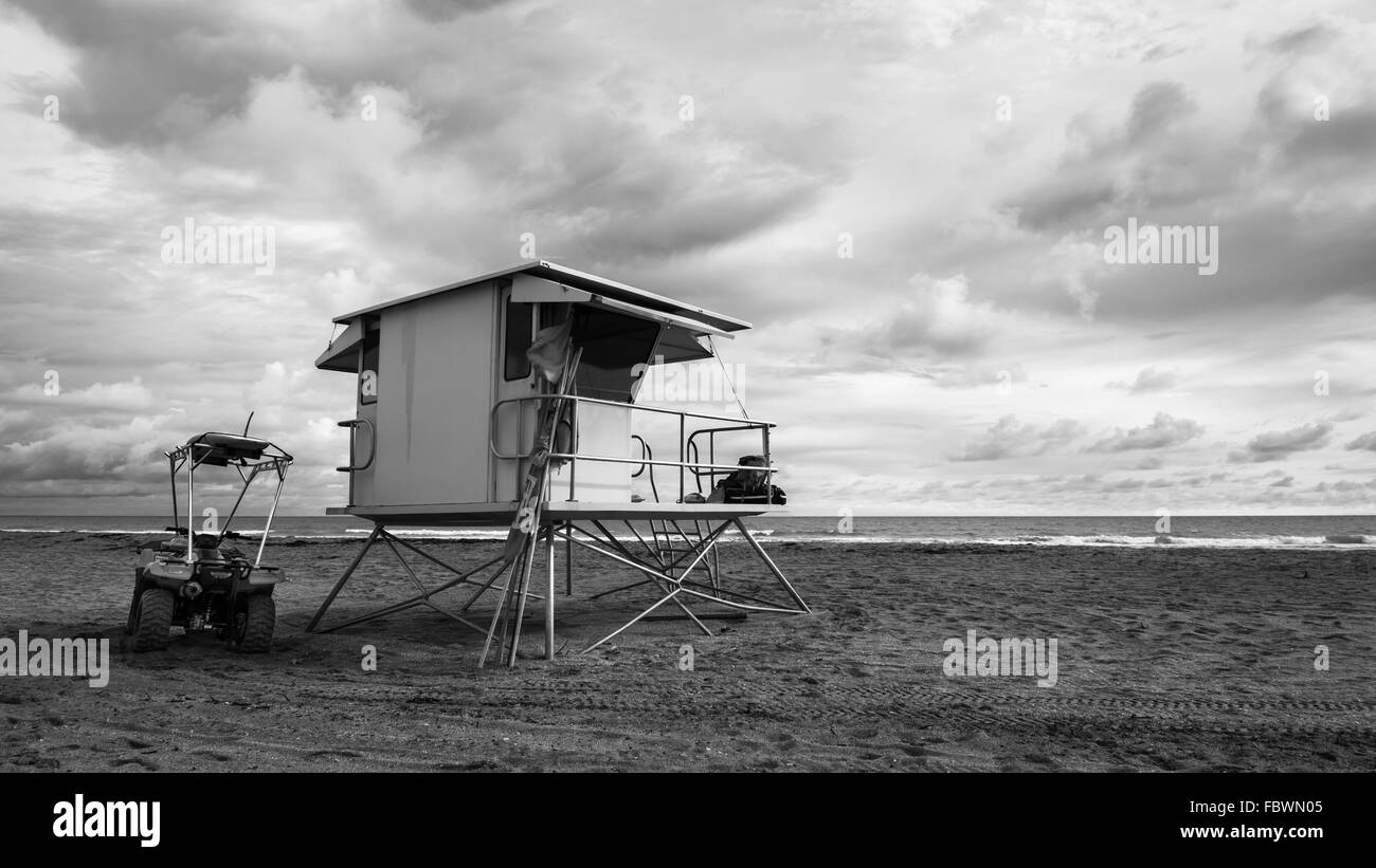 Secours baignoire reef beach Banque D'Images